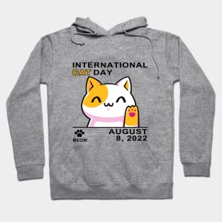 International cat Day "Cat Lovers" Hoodie